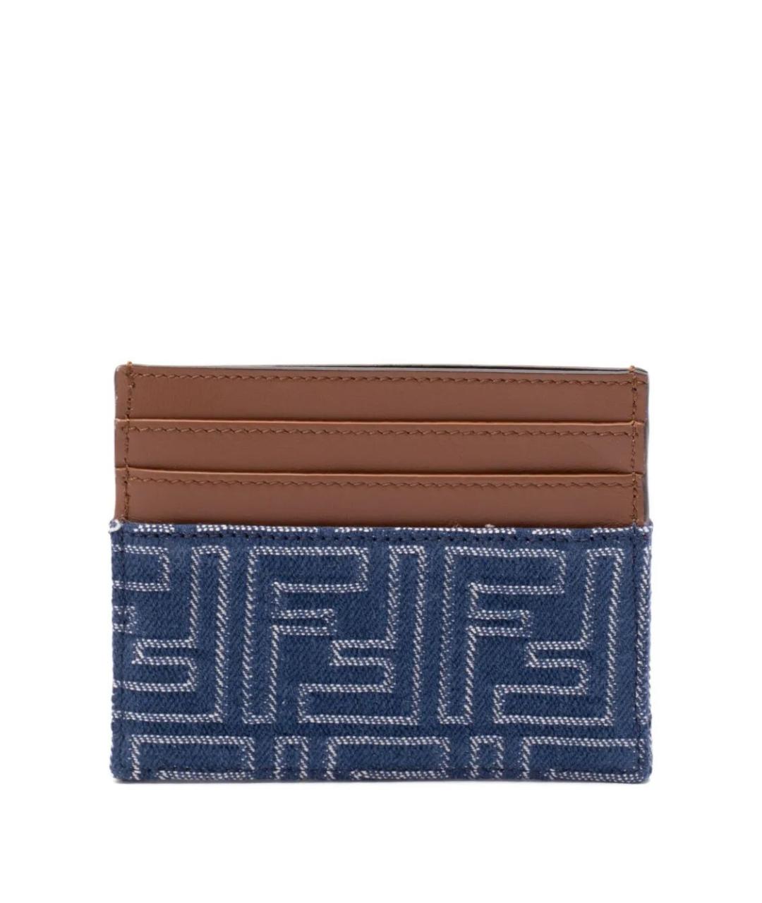 FENDI Синий кардхолдер, фото 2