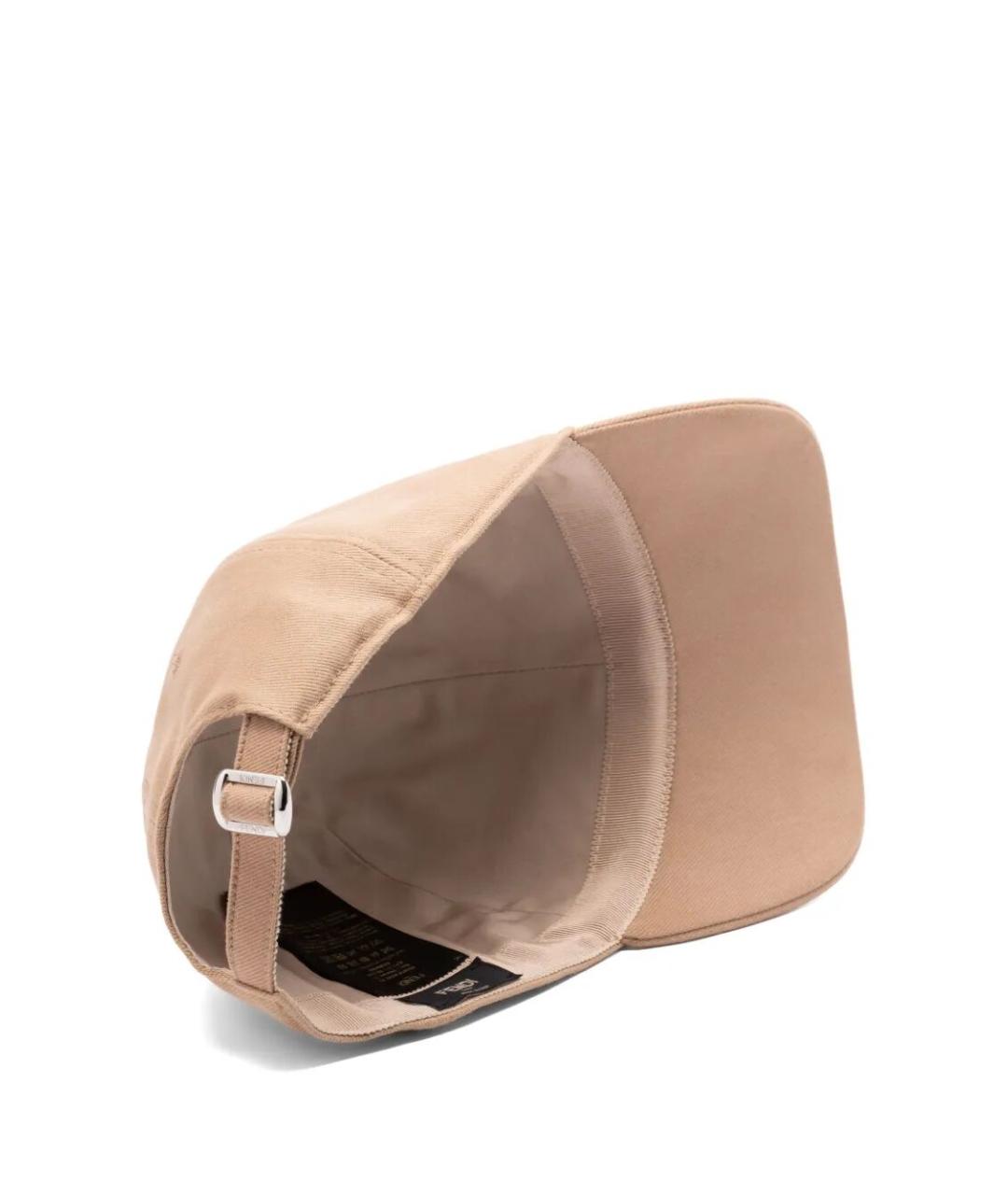 FENDI Бежевая хлопковая кепка/бейсболка, фото 3