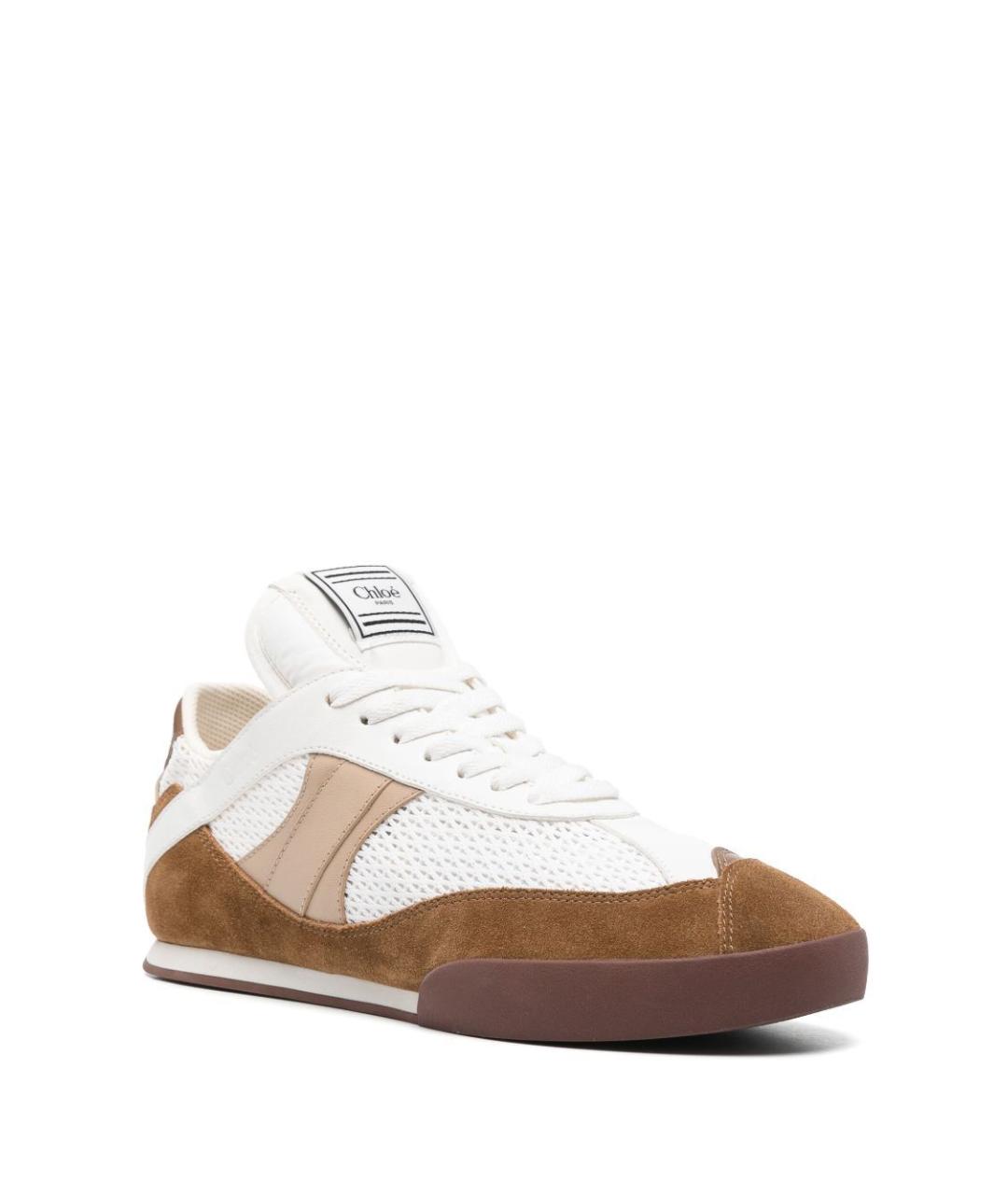 CHLOE Мульти кожаные кроссовки, фото 2