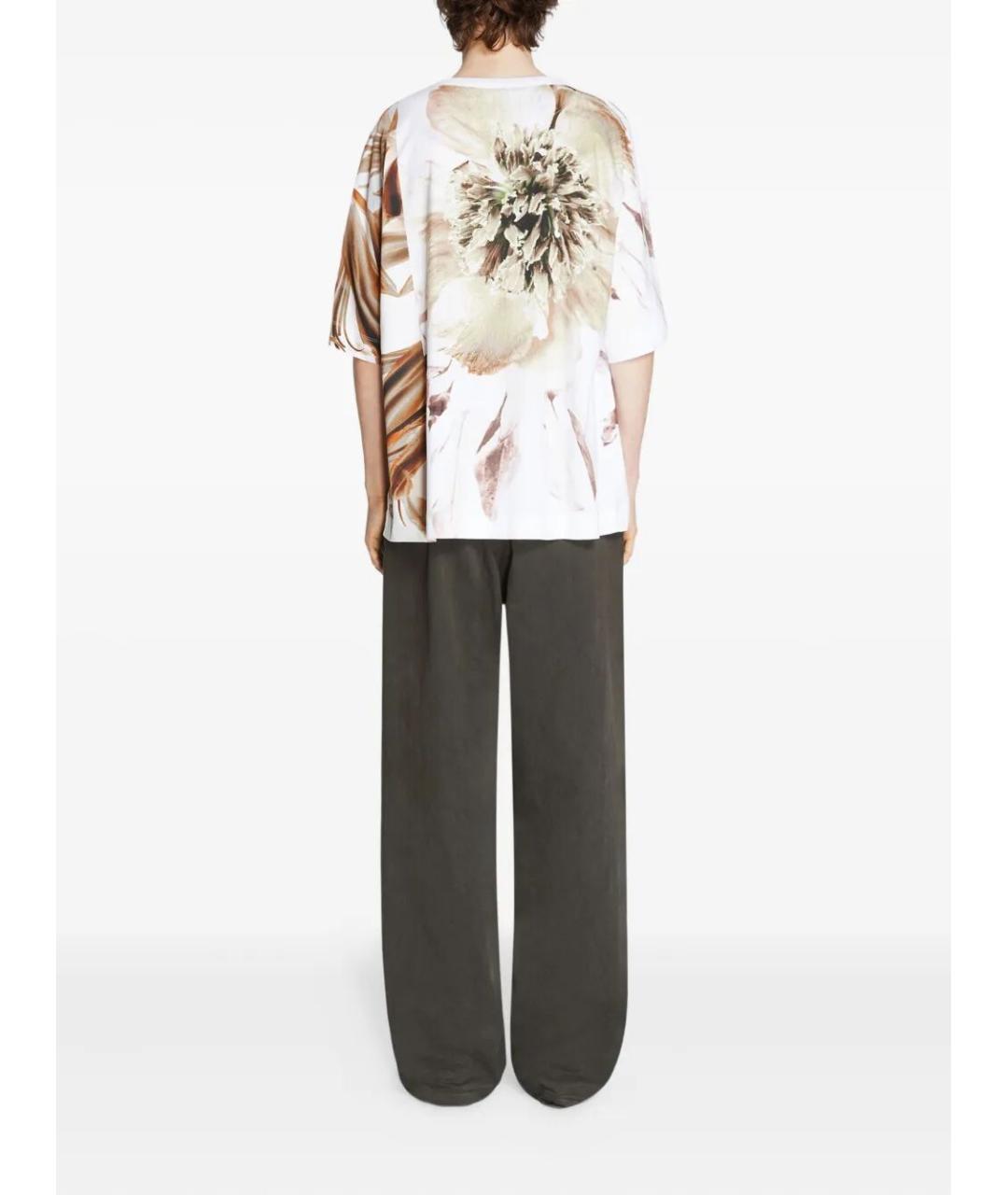 DRIES VAN NOTEN Мульти хлопковая футболка, фото 3