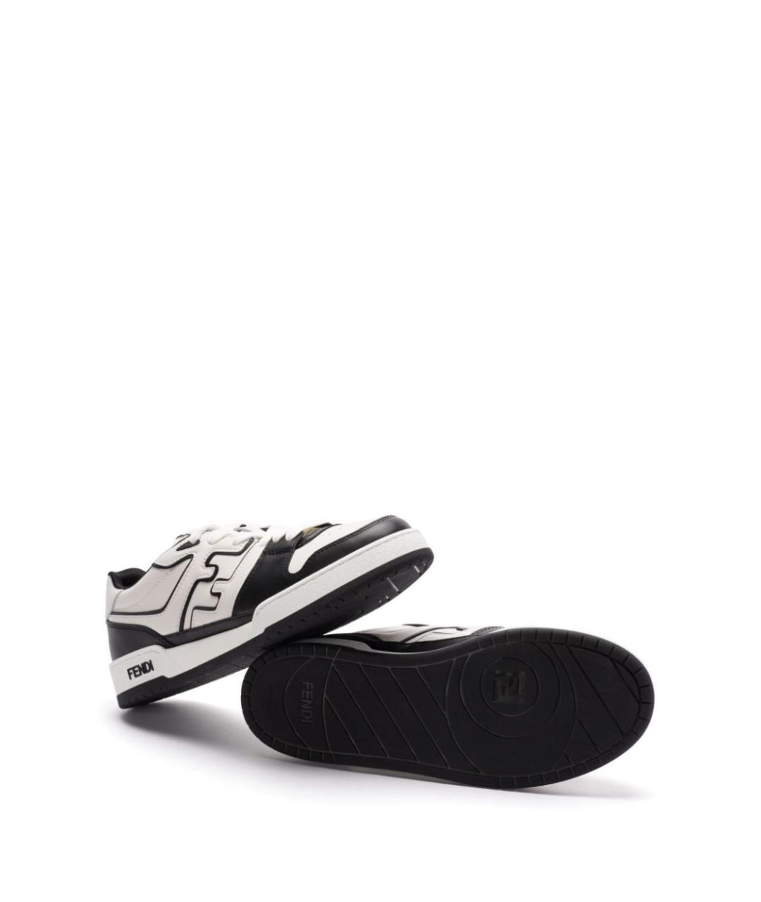 FENDI Мульти кожаные низкие кроссовки / кеды, фото 5