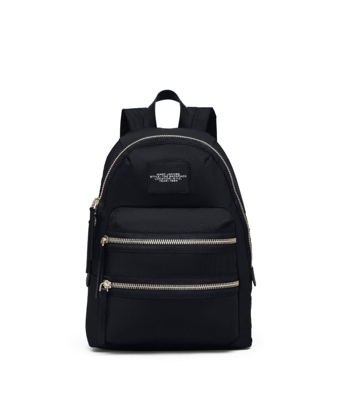 MARC JACOBS Черный тканевый рюкзак, фото 1