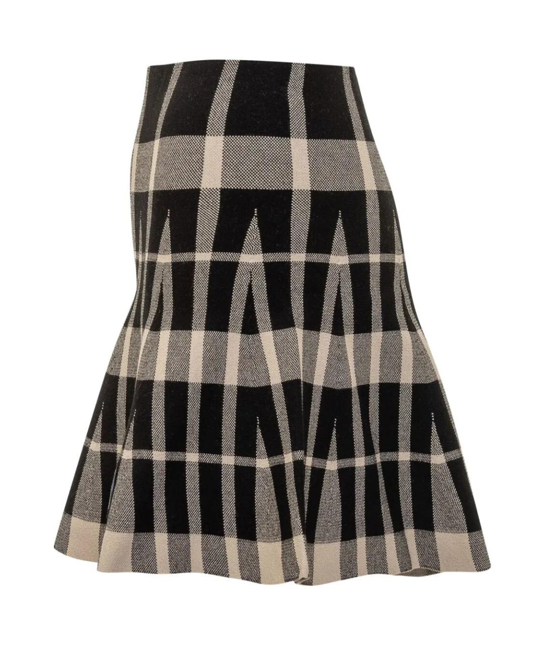 MSGM Мульти шерстяная юбка мини, фото 3