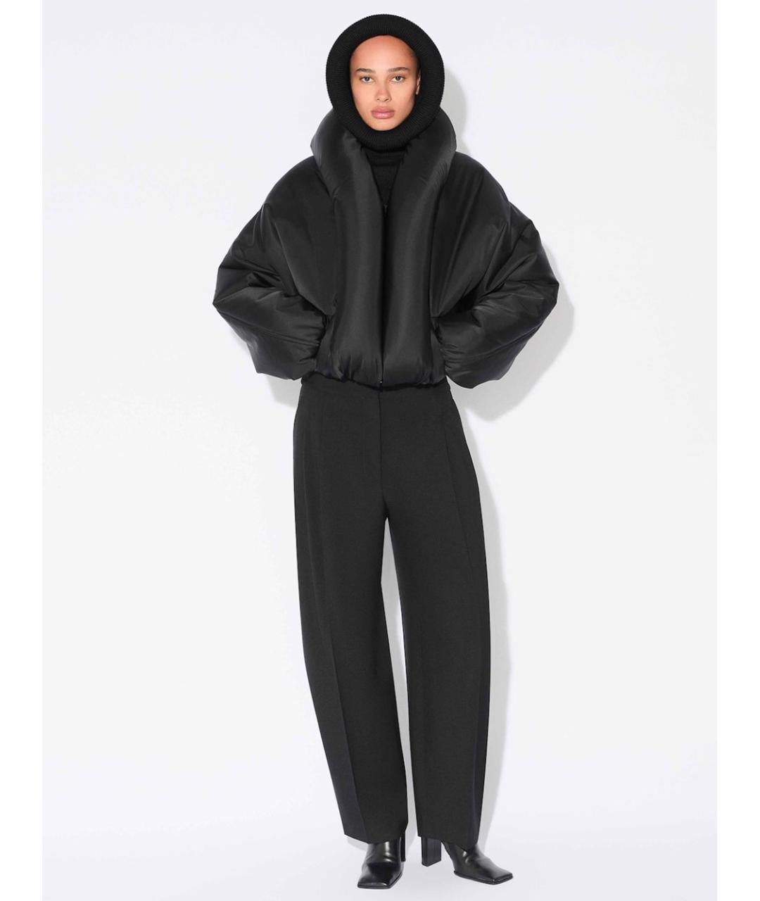 ALAIA Черный полиамидовый пуховик, фото 3