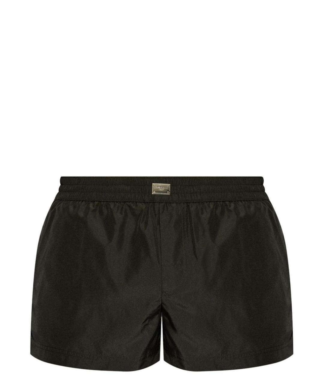 DOLCE&GABBANA Черные полиамидовые плавки, фото 1