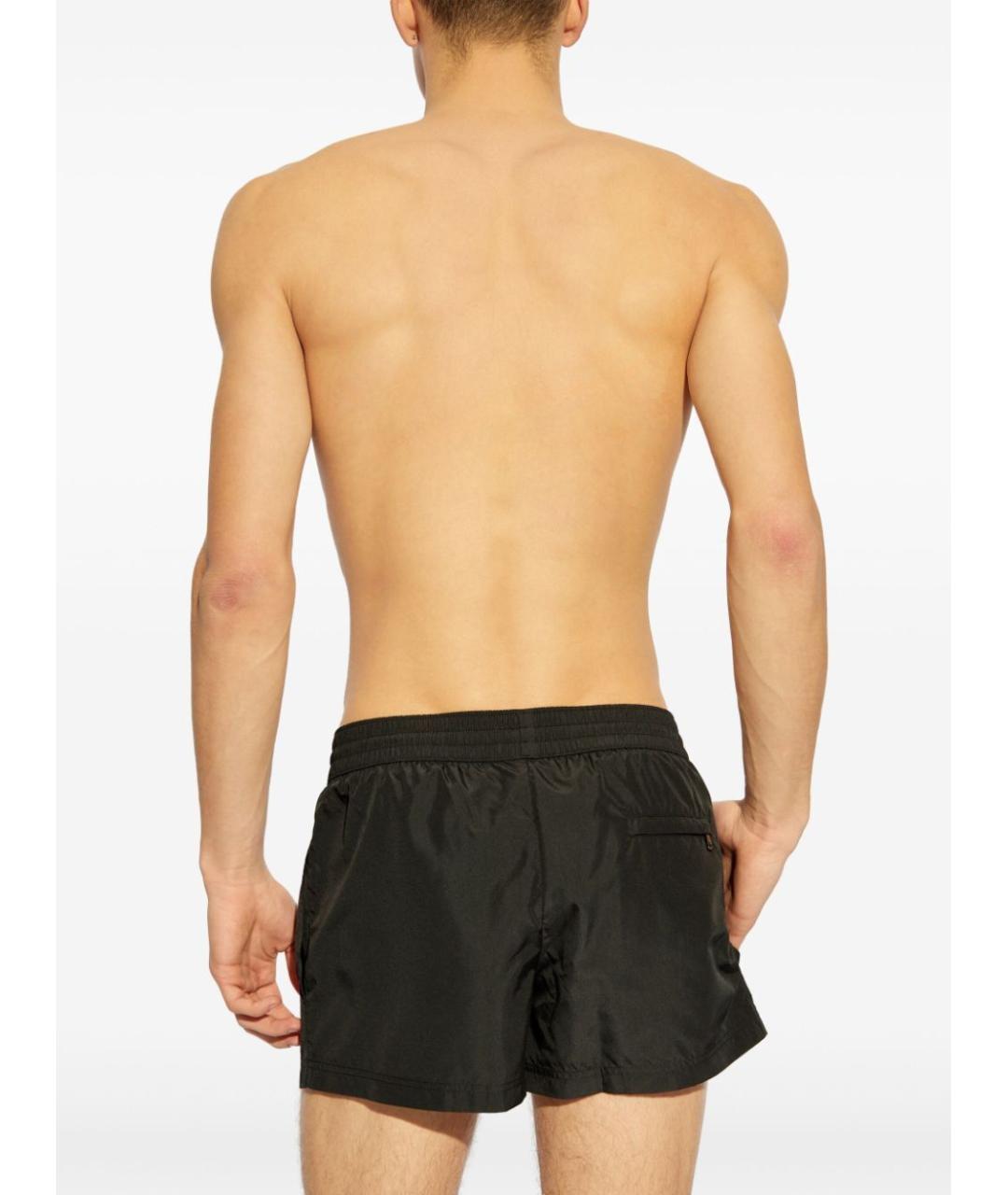 DOLCE&GABBANA Черные полиамидовые плавки, фото 3