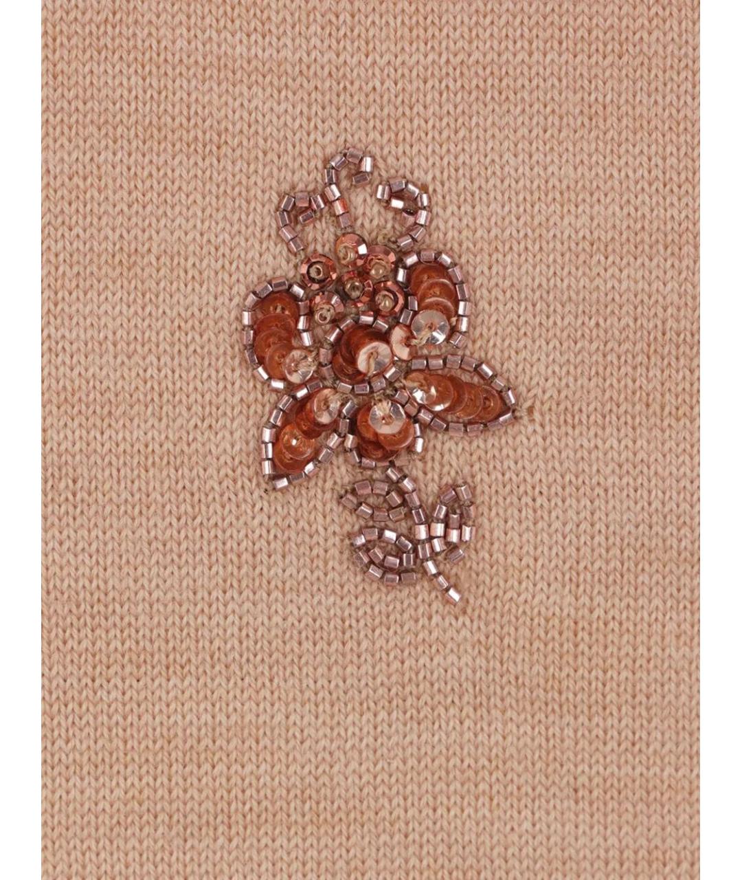 FENDI Розовый шерстяной джемпер / свитер, фото 3