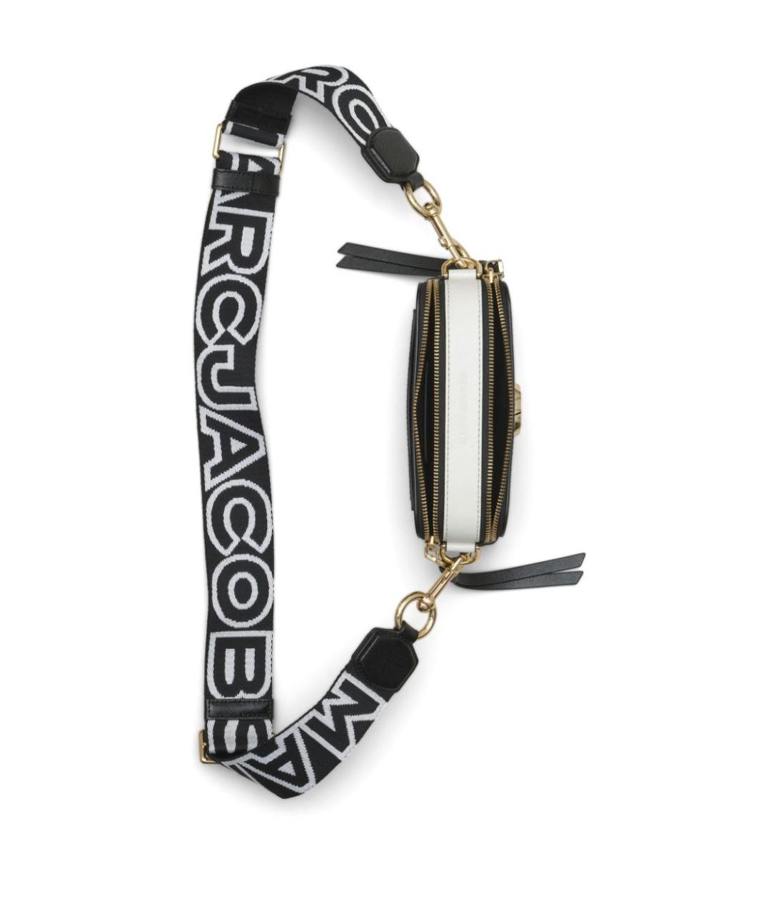 MARC JACOBS Черная кожаная сумка через плечо, фото 2