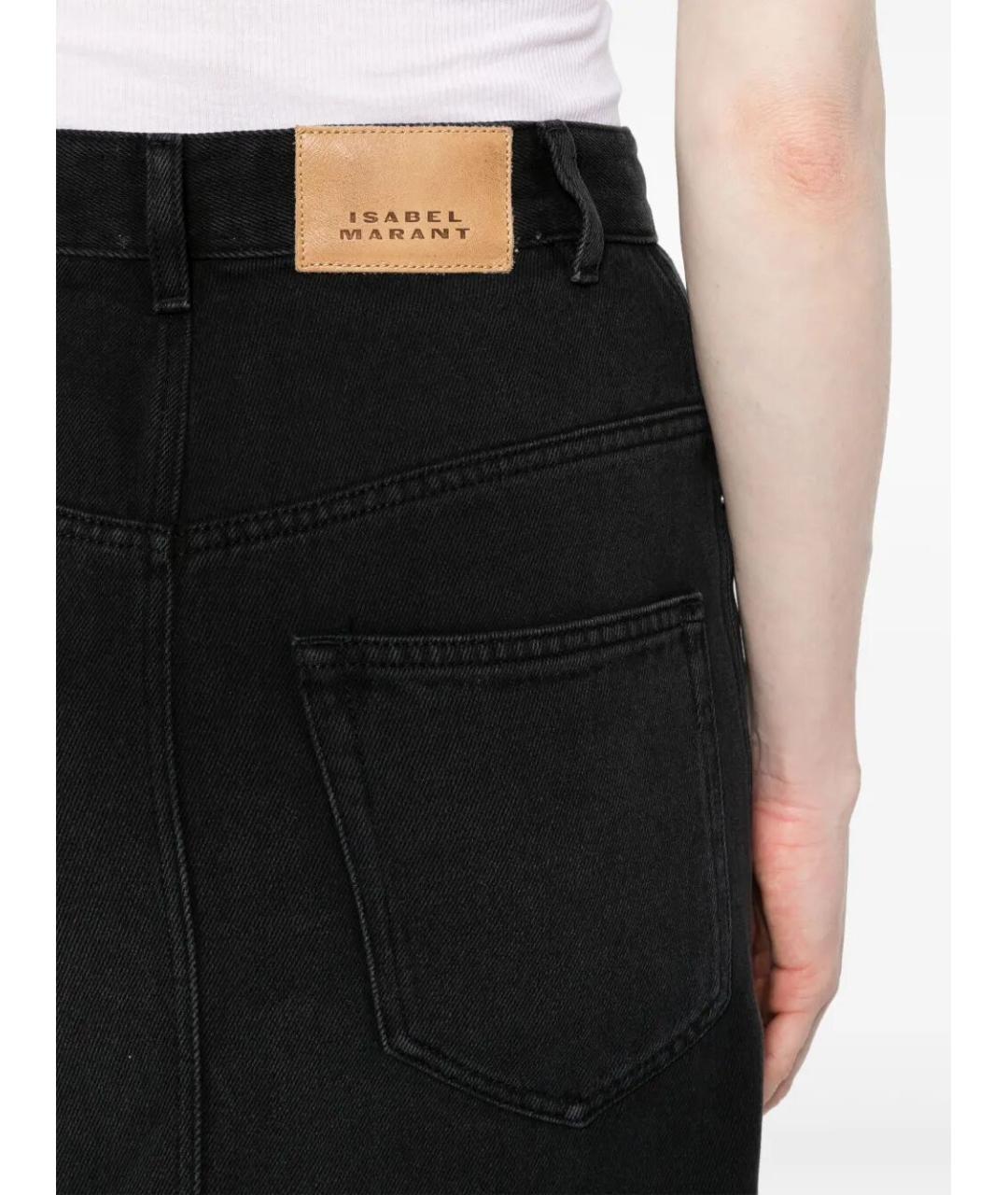 ISABEL MARANT Черная юбка миди, фото 4