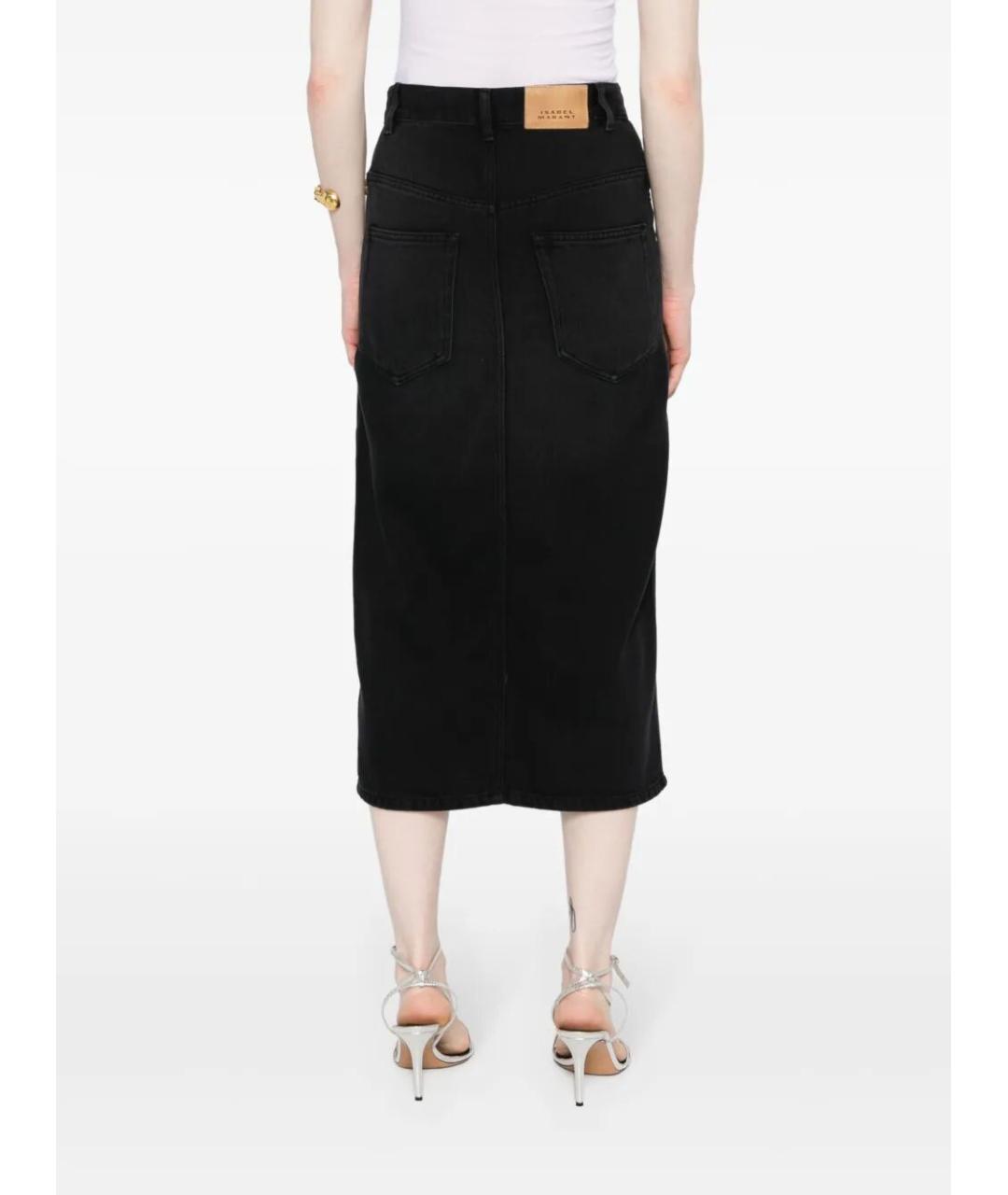 ISABEL MARANT Черная юбка миди, фото 3