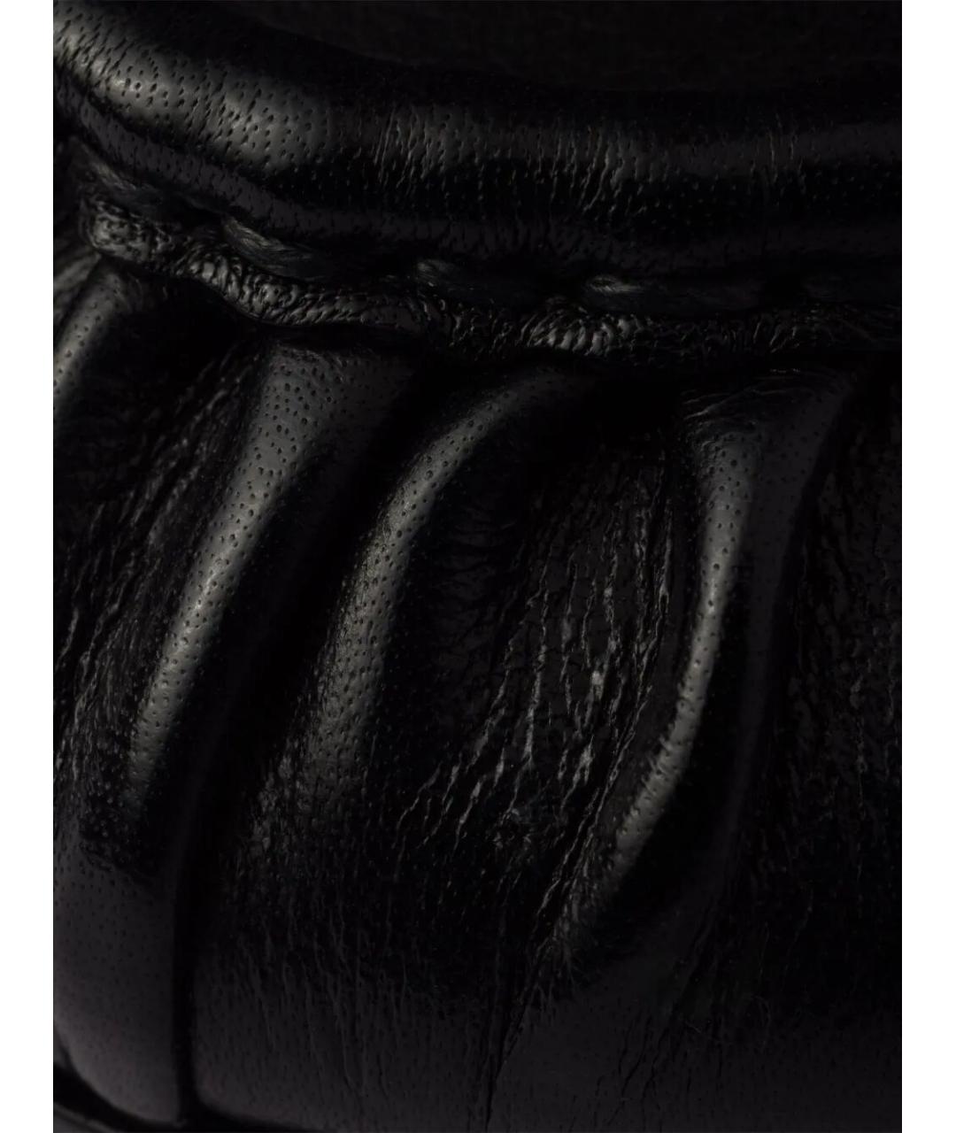 PRADA Черные кожаные лоферы, фото 3