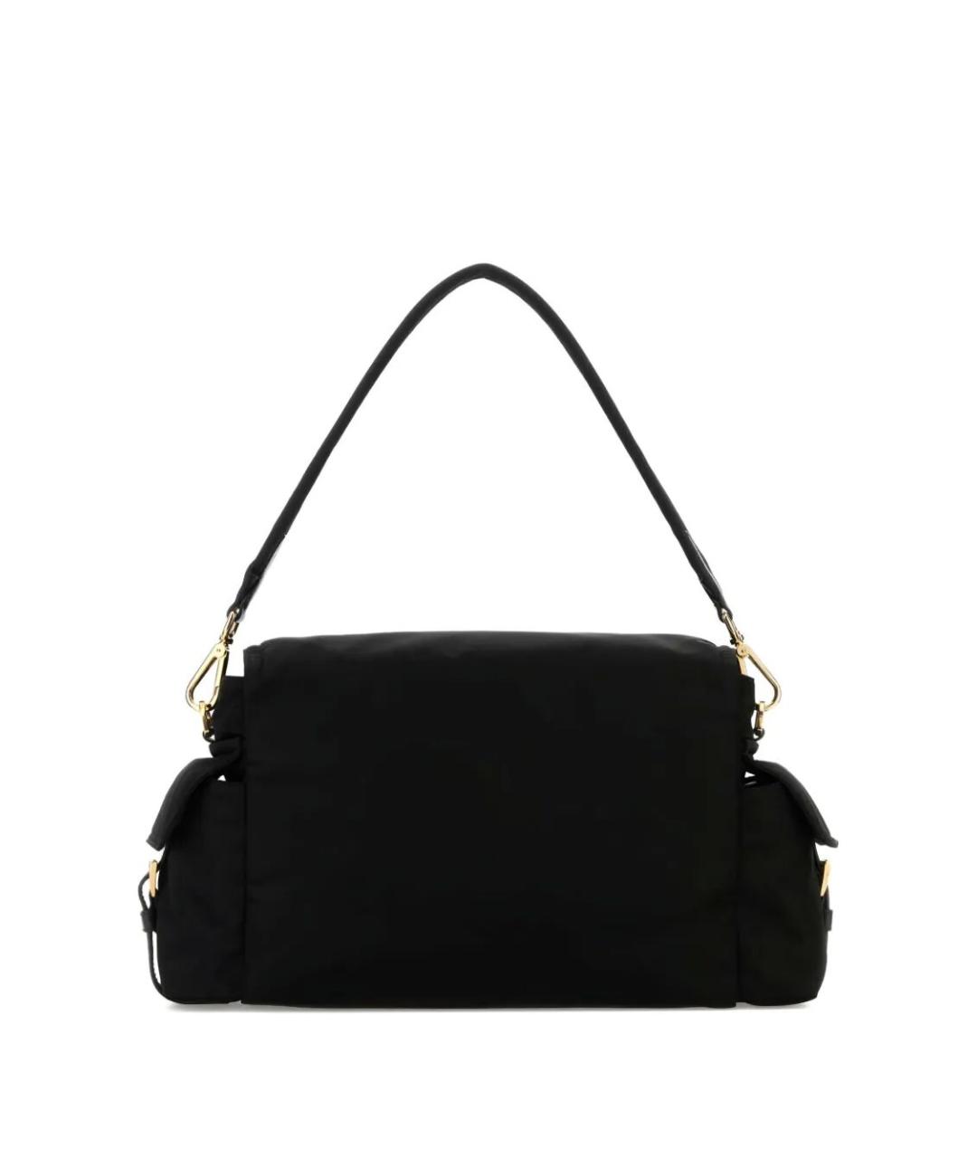 PRADA Черная синтетическая сумка через плечо, фото 2