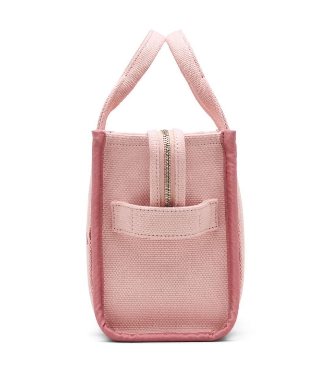 MARC JACOBS Розовая хлопковая сумка тоут, фото 2