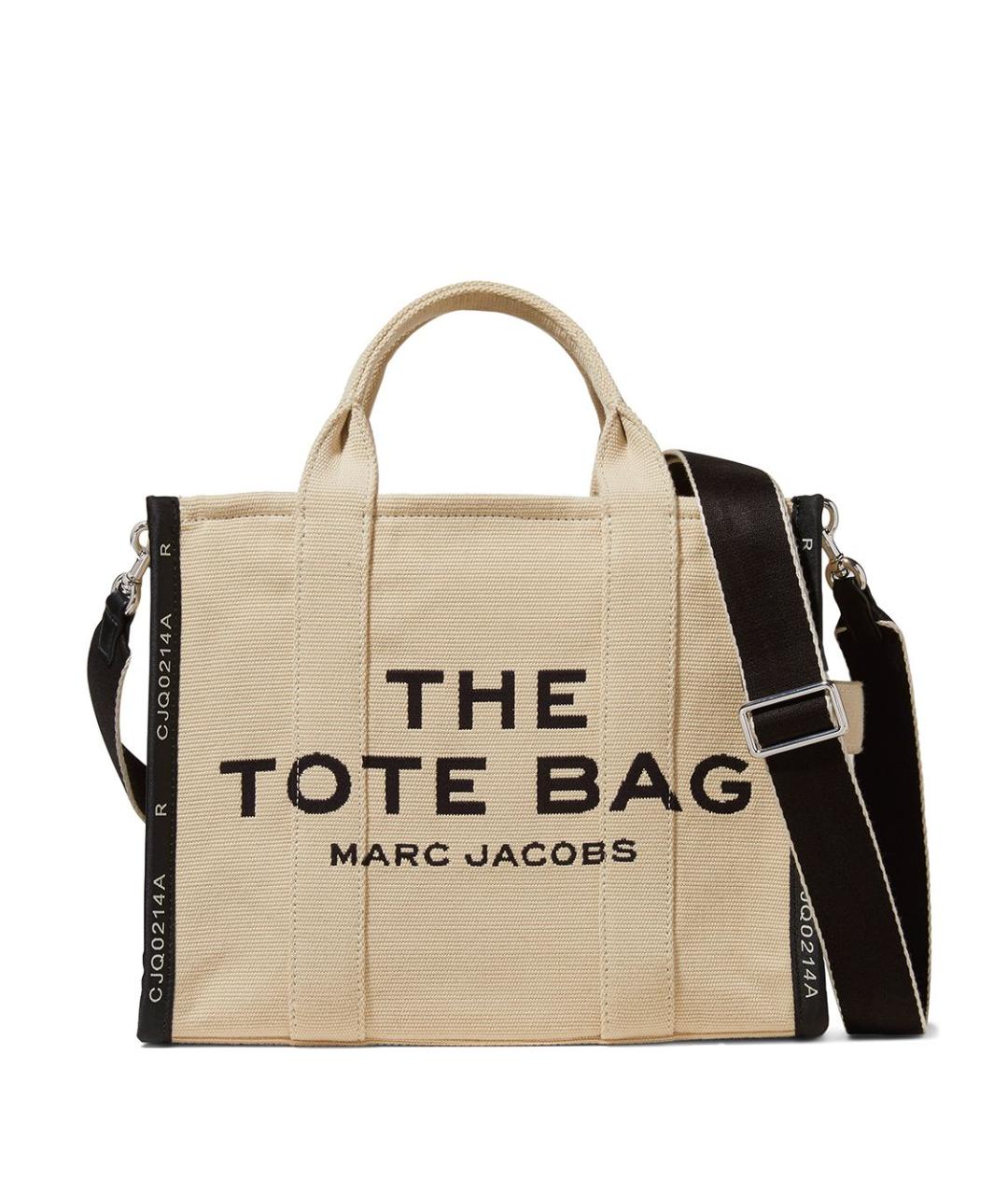 MARC JACOBS Бежевая хлопковая сумка тоут, фото 1