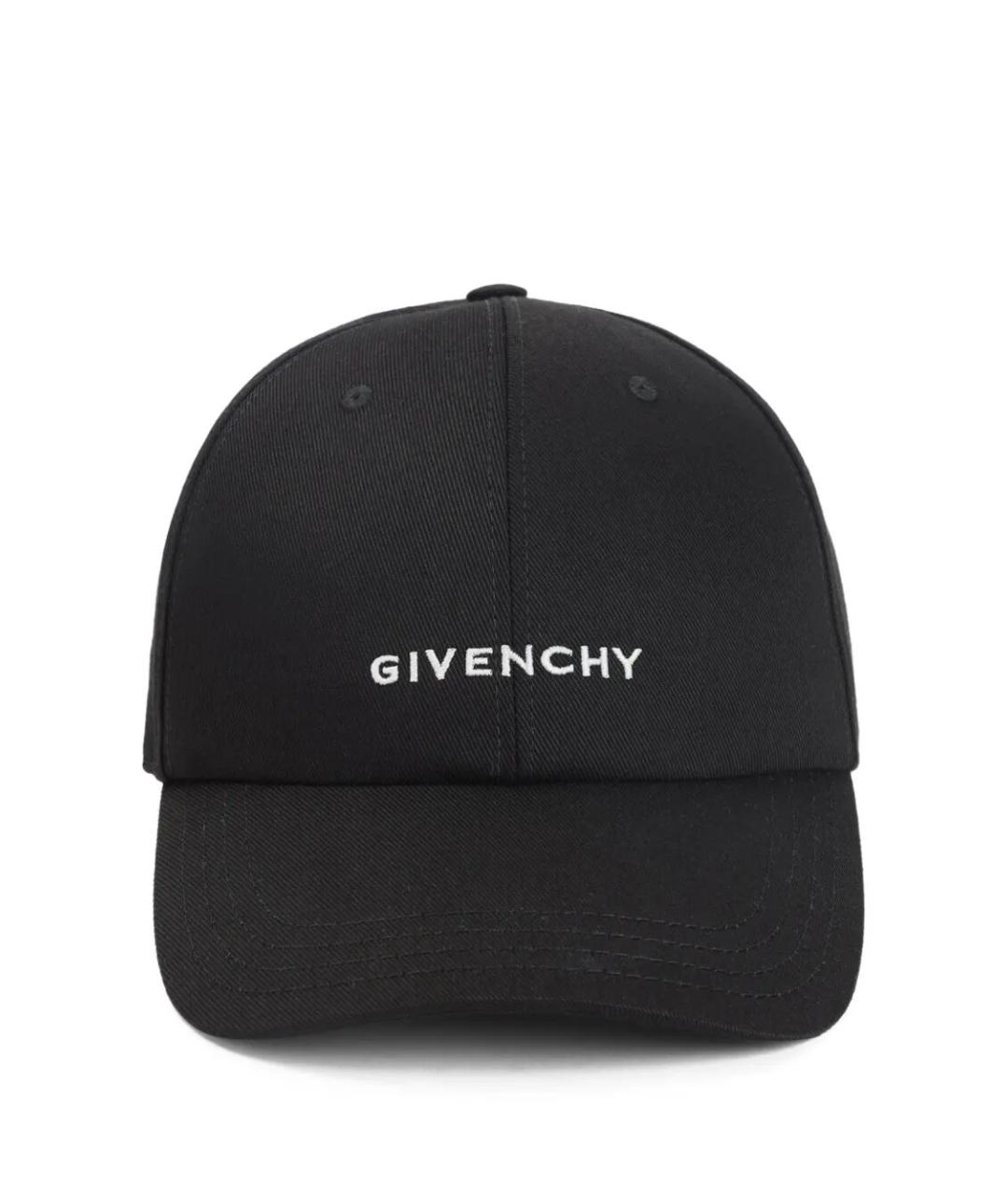 GIVENCHY Черная хлопковая кепка/бейсболка, фото 1