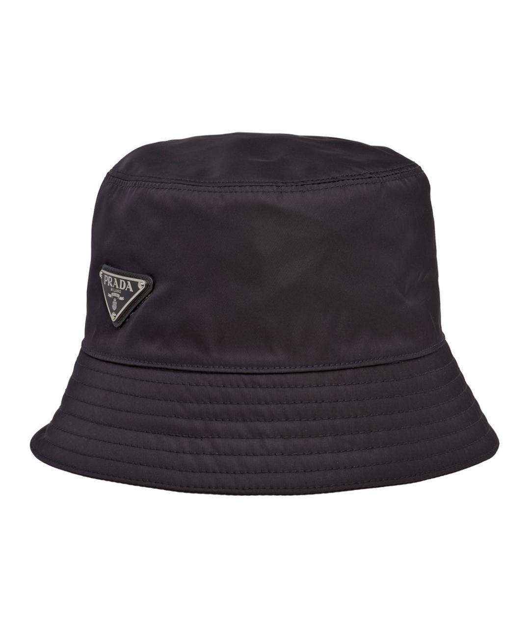 PRADA Черная синтетическая шляпа, фото 1