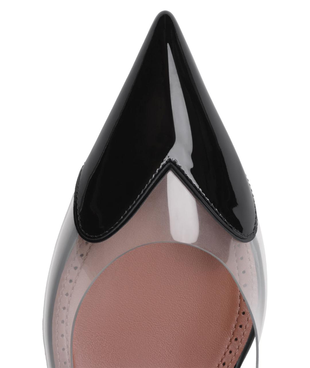 ALAIA Черные резиновые балетки, фото 4