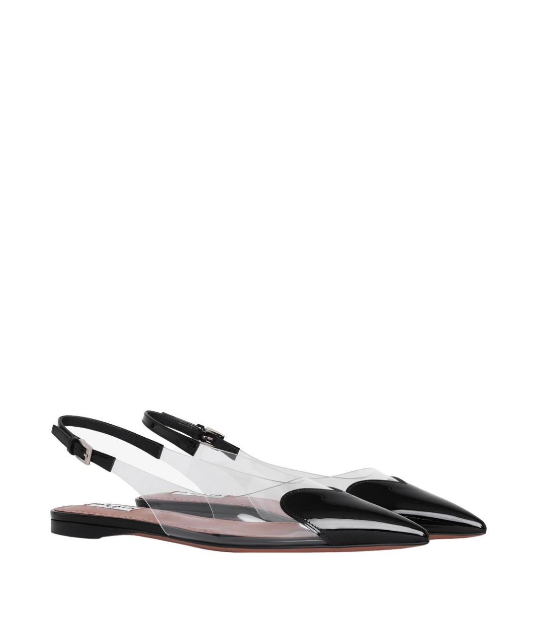 ALAIA Черные резиновые балетки, фото 2