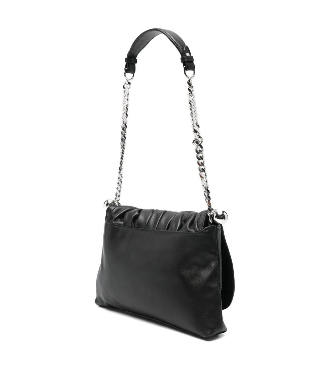 ISABEL MARANT Черная кожаная сумка через плечо, фото 3