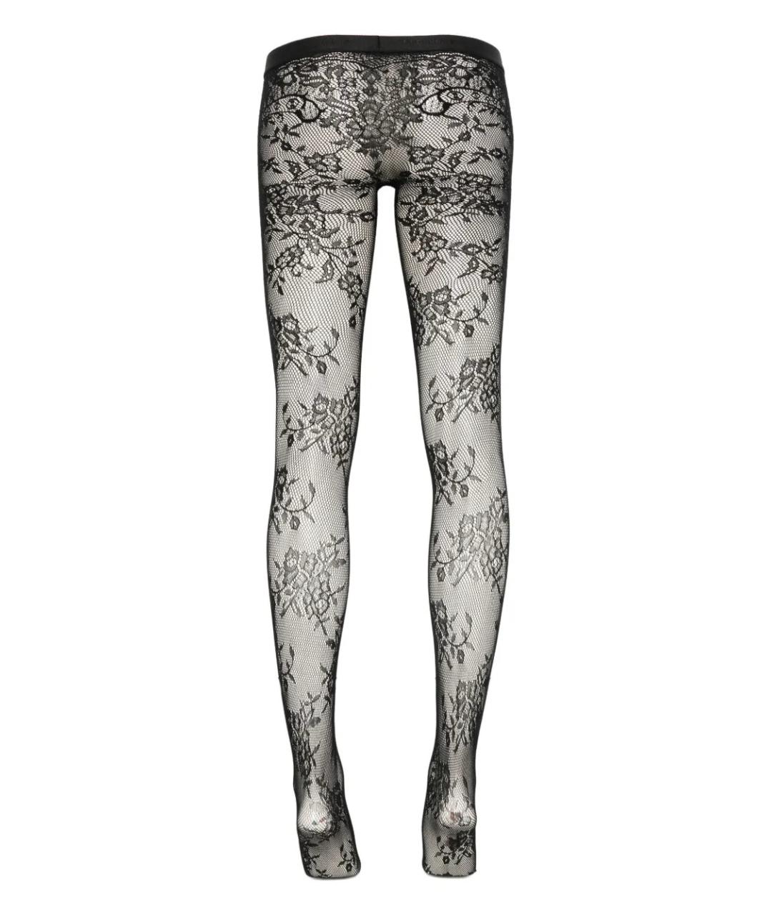 ALEXANDER MCQUEEN Черные носки, чулки и колготы, фото 2