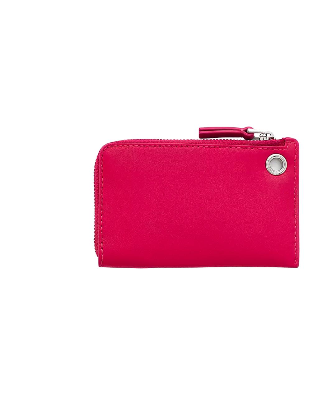 MARC JACOBS Фуксия кожаный кошелек, фото 2