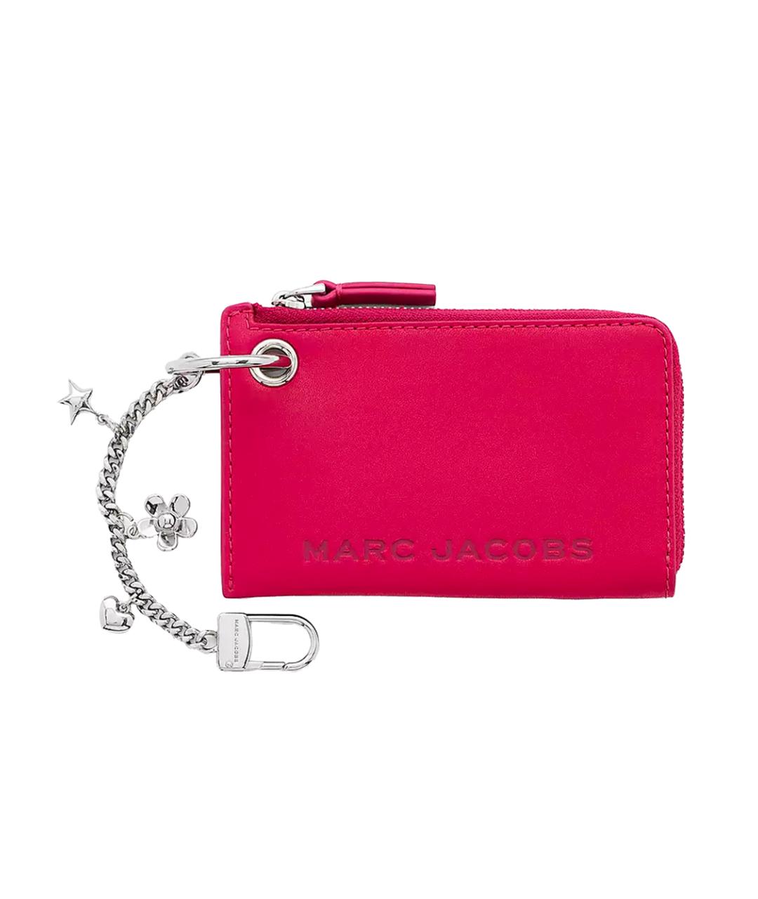 MARC JACOBS Фуксия кожаный кошелек, фото 1