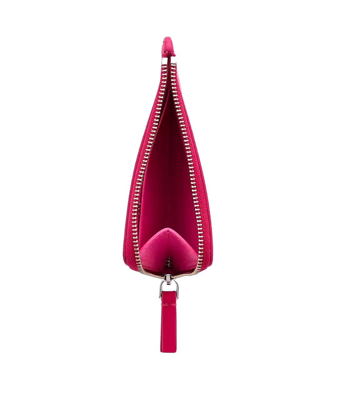 MARC JACOBS Фуксия кожаный кошелек, фото 3