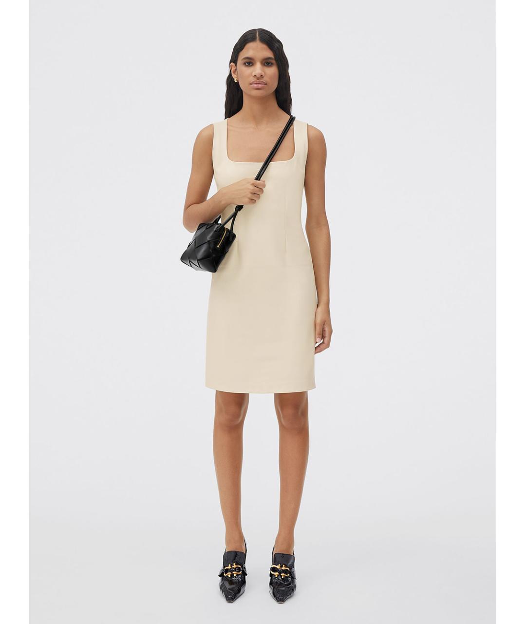 BOTTEGA VENETA Черная кожаная сумка через плечо, фото 3