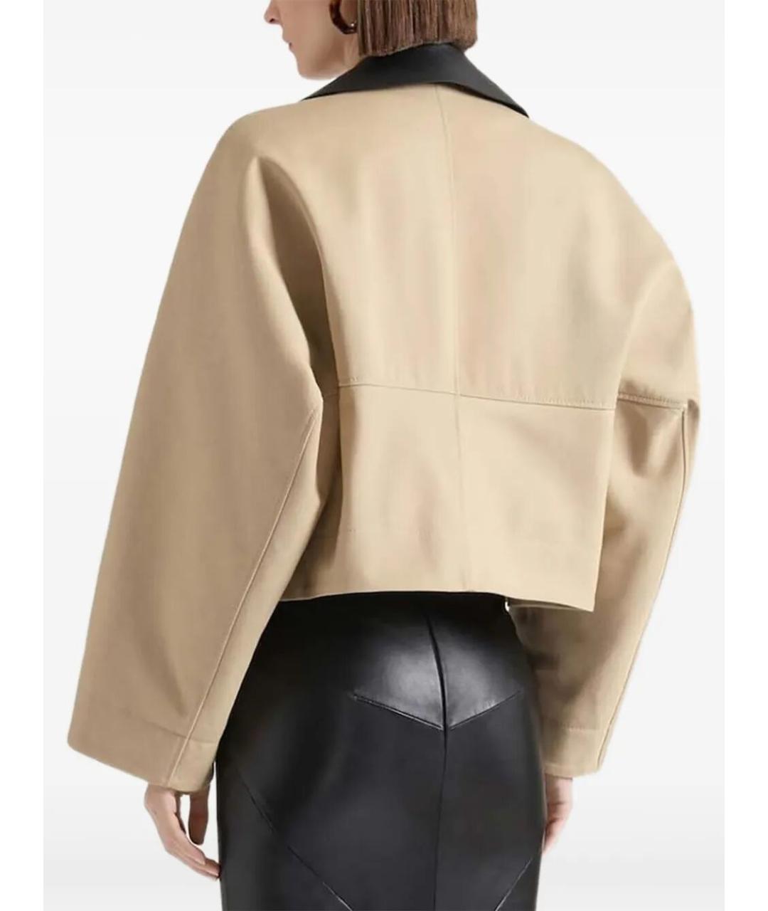 GIVENCHY Бежевая хлопковая куртка, фото 3