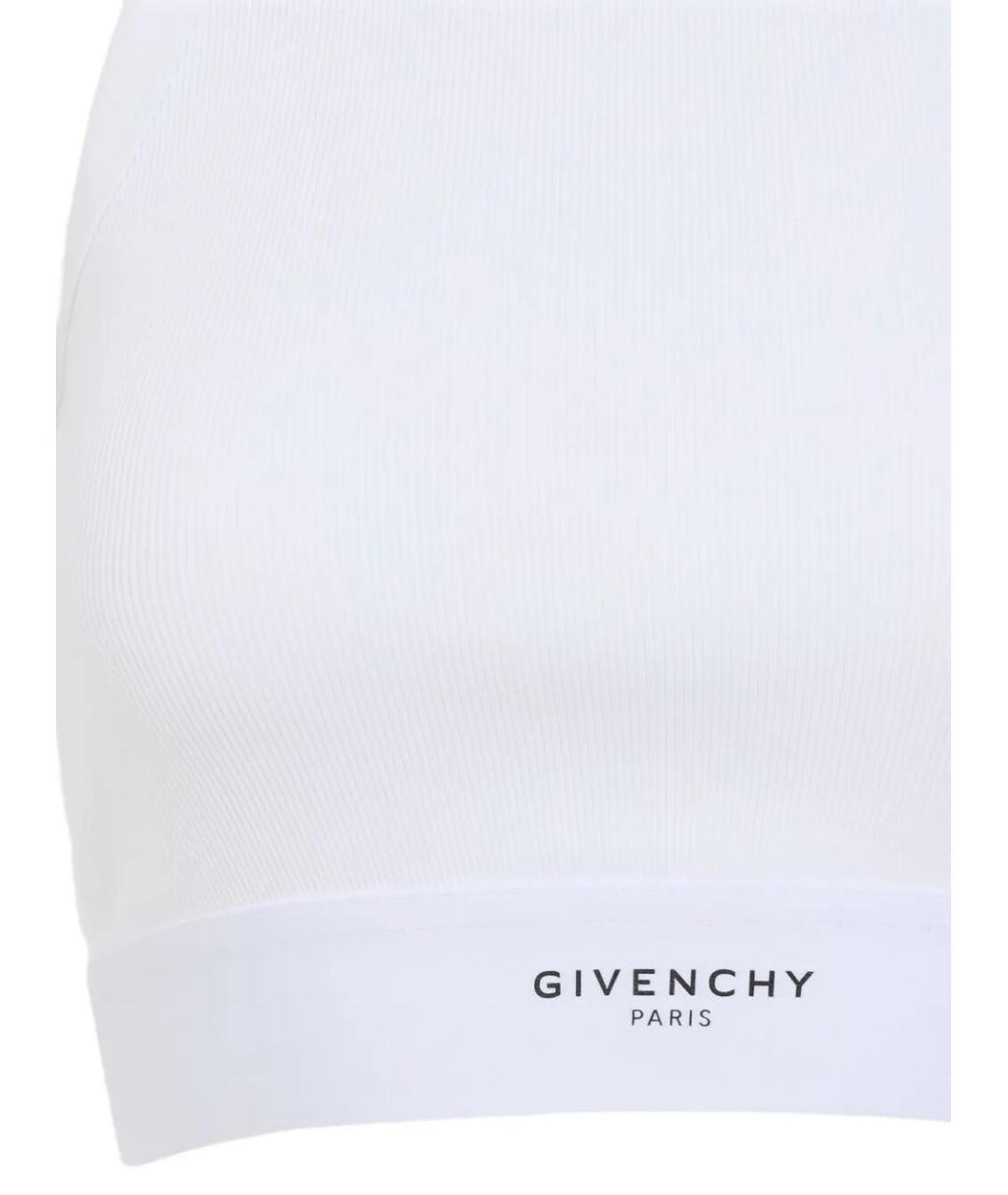 GIVENCHY Белая хлопковая майка, фото 3