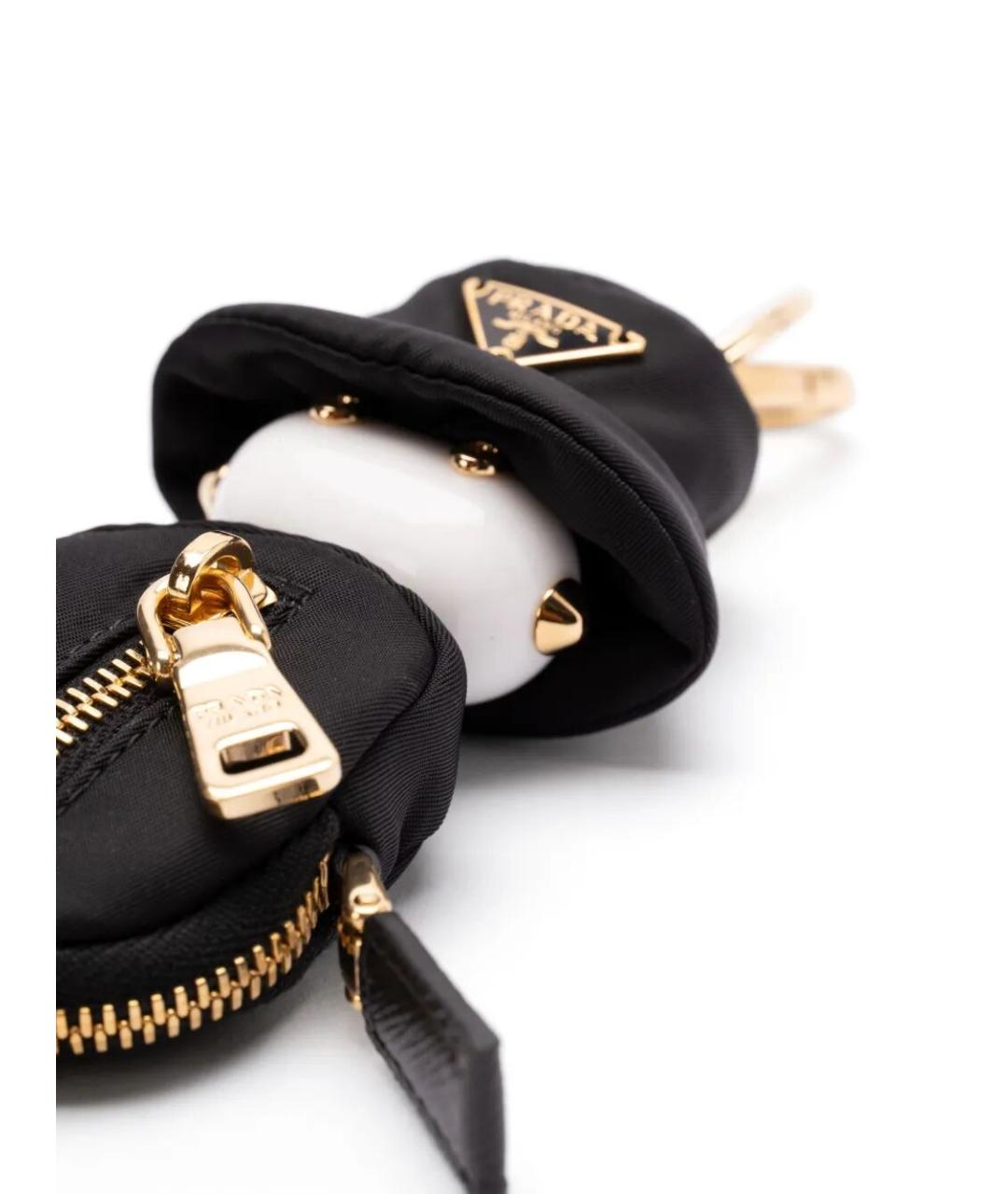 PRADA Черный брелок, фото 5