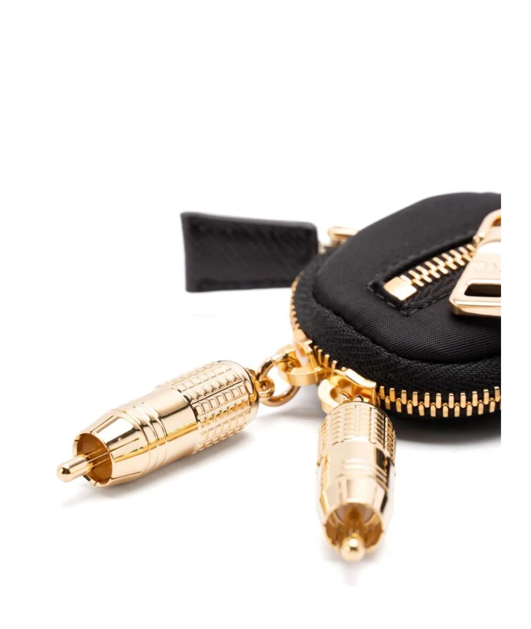 PRADA Черный брелок, фото 6