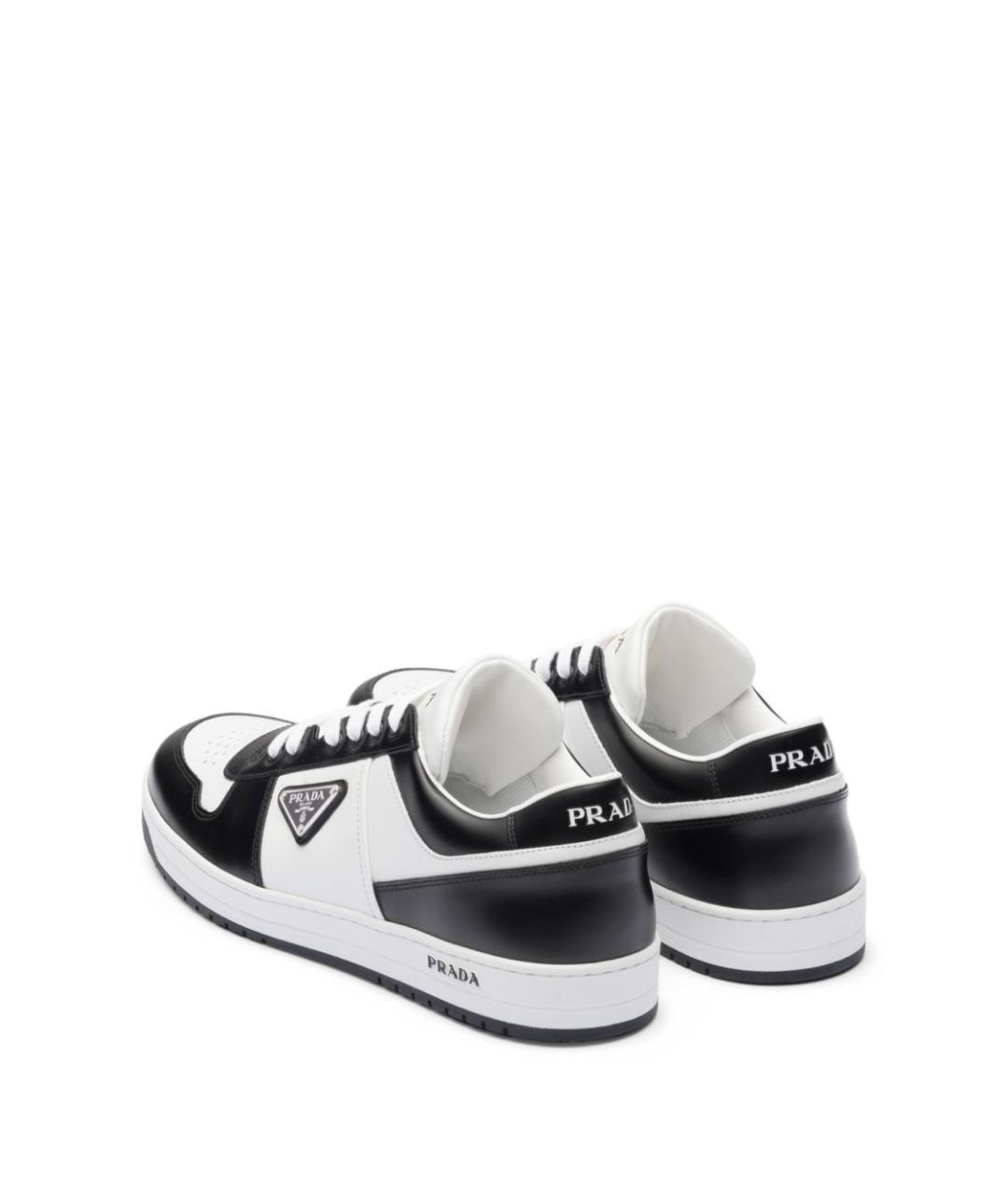 PRADA Мульти кожаные низкие кроссовки / кеды, фото 3