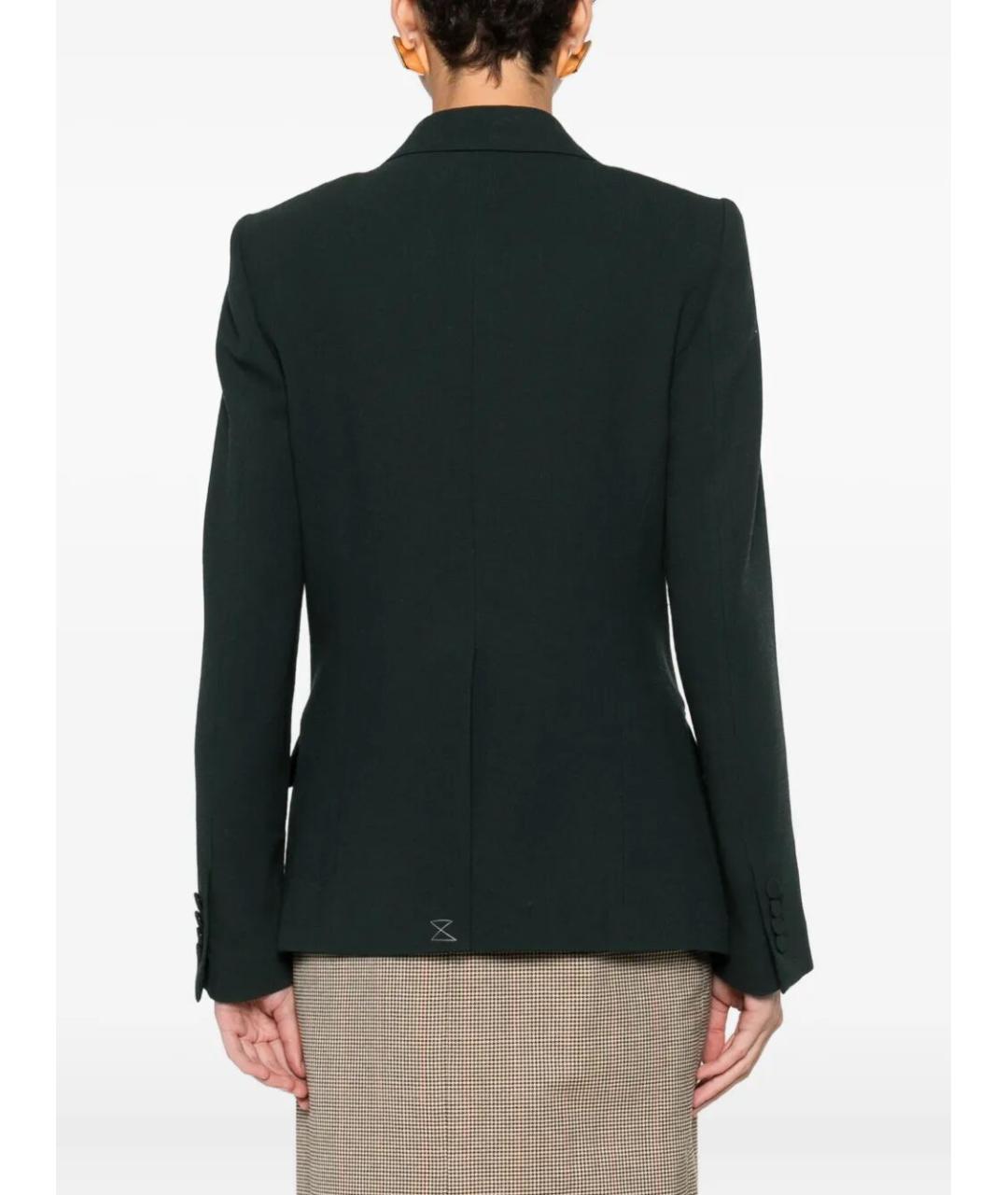 DRIES VAN NOTEN Зеленый шерстяной жакет/пиджак, фото 3