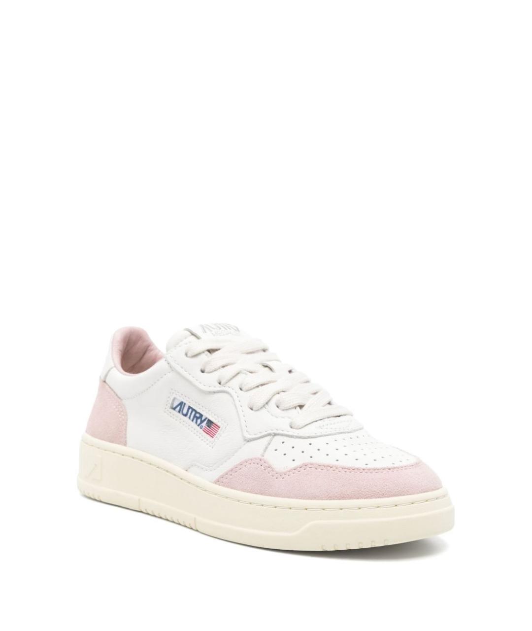 AUTRY Белые кожаные кеды, фото 2