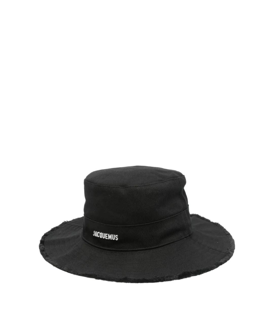 JACQUEMUS Черная синтетическая шляпа, фото 1