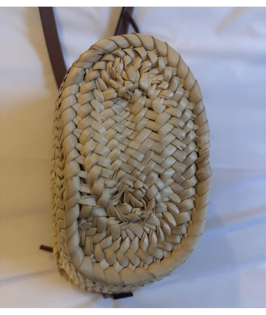 LOEWE Мульти пелетеная пляжная сумка, фото 6