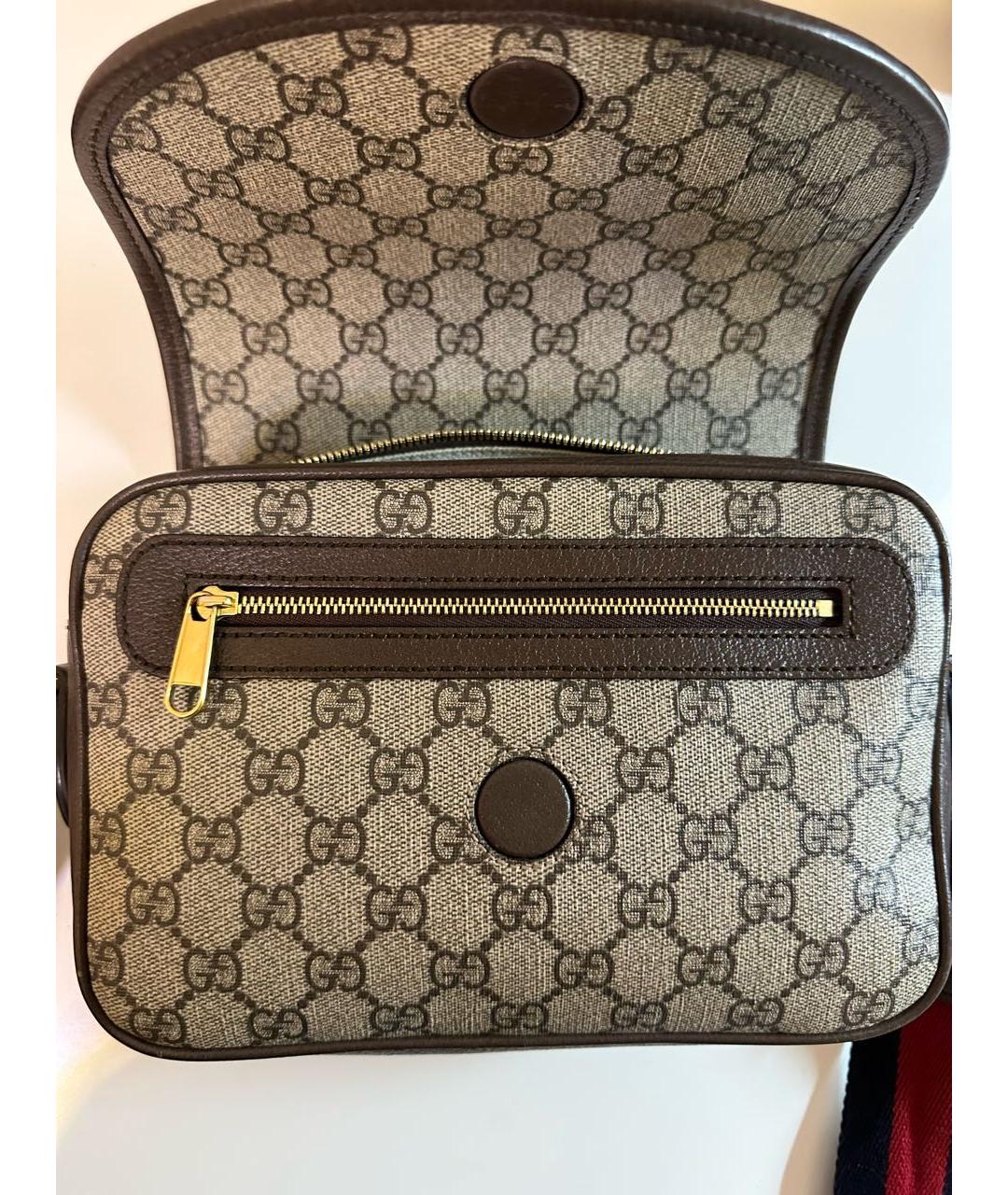 GUCCI Бежевая сумка через плечо, фото 6