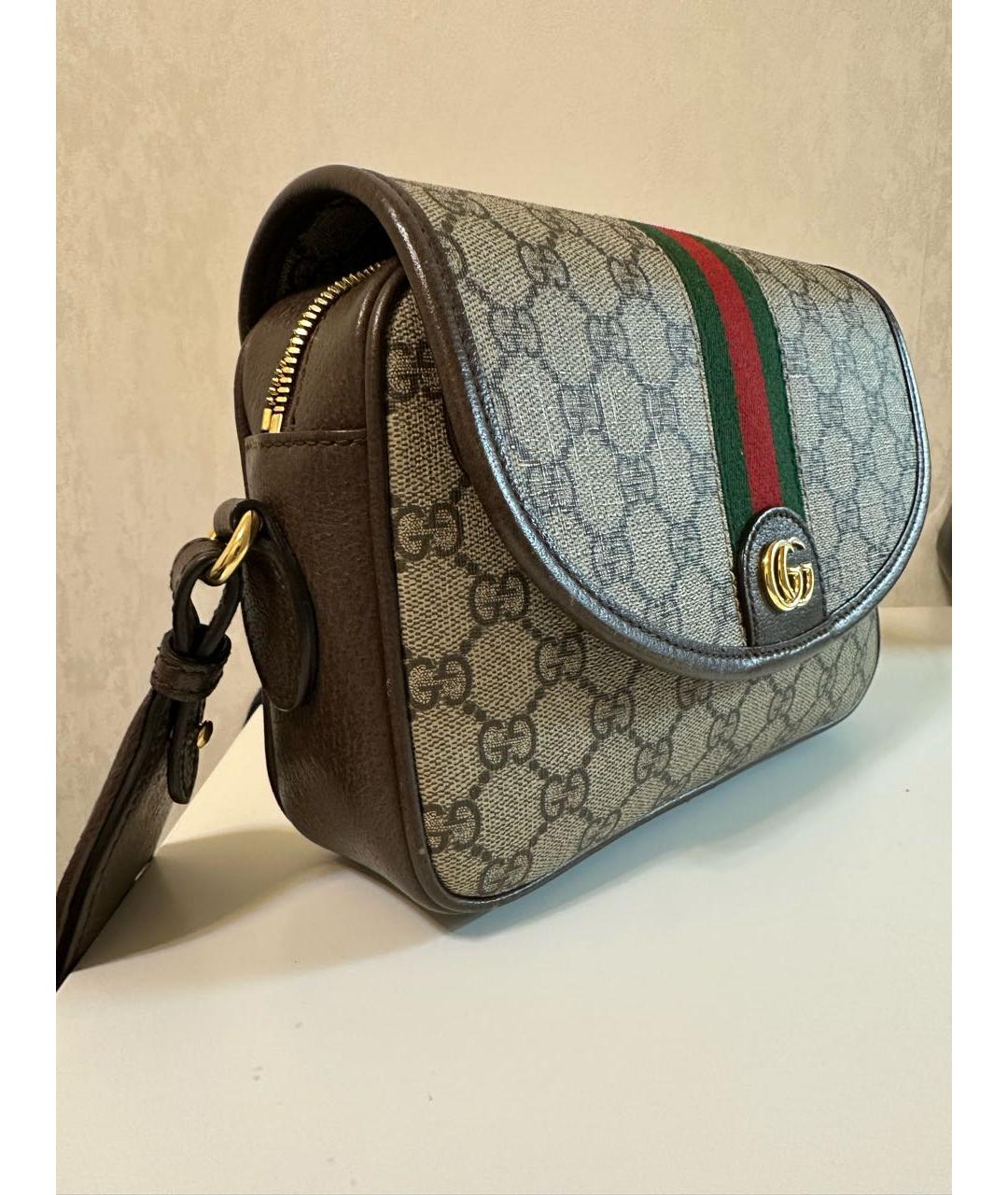 GUCCI Бежевая сумка через плечо, фото 2