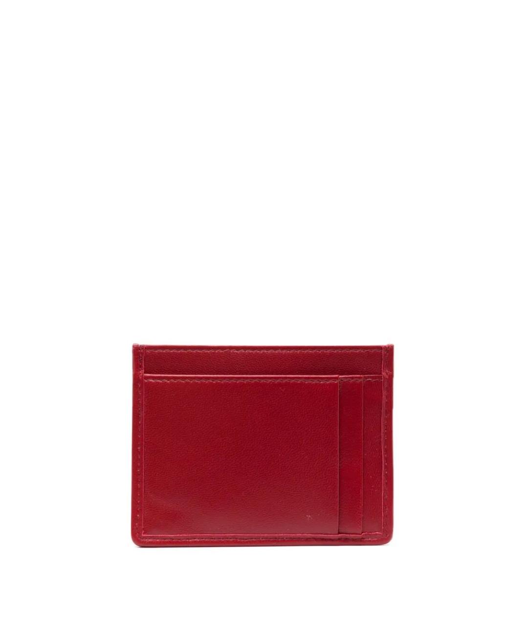 MIU MIU Красный кожаный кардхолдер, фото 2