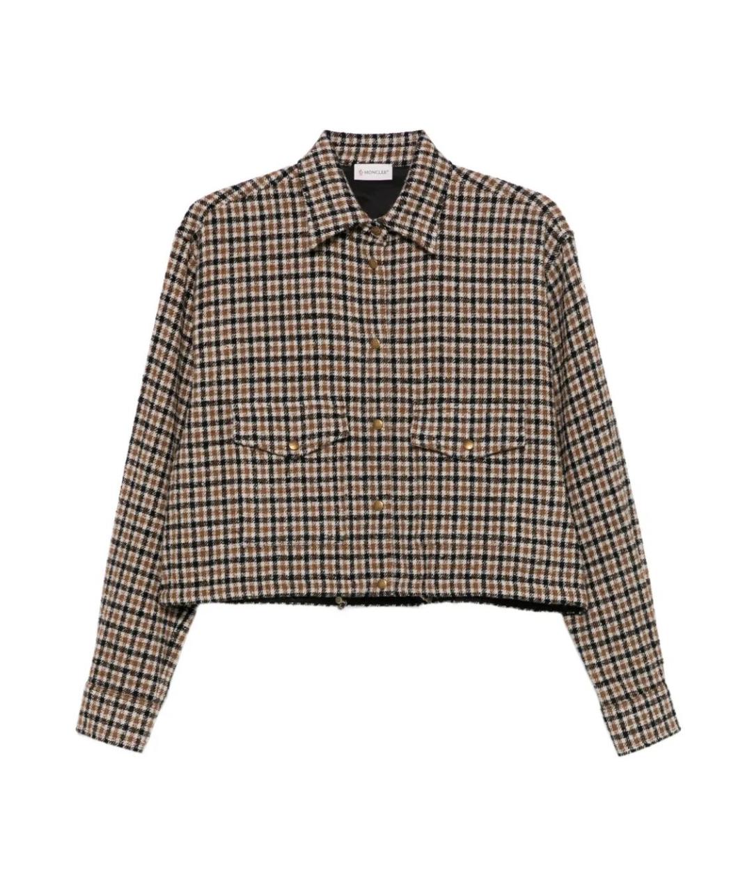 MONCLER Мульти шерстяная куртка, фото 1