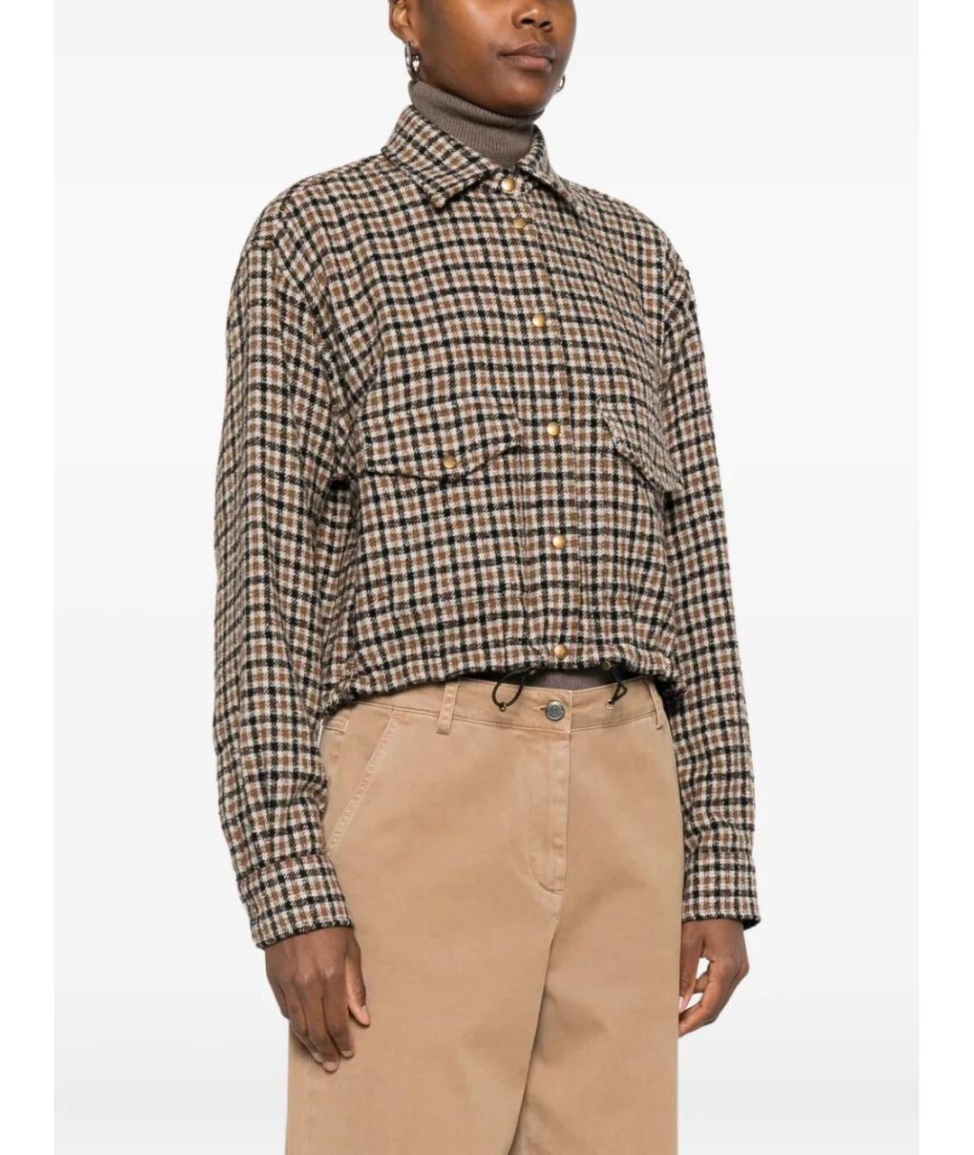 MONCLER Мульти шерстяная куртка, фото 5