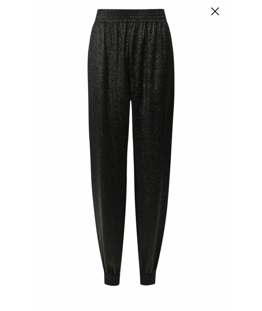 SAINT LAURENT Черные вискозные прямые брюки, фото 8