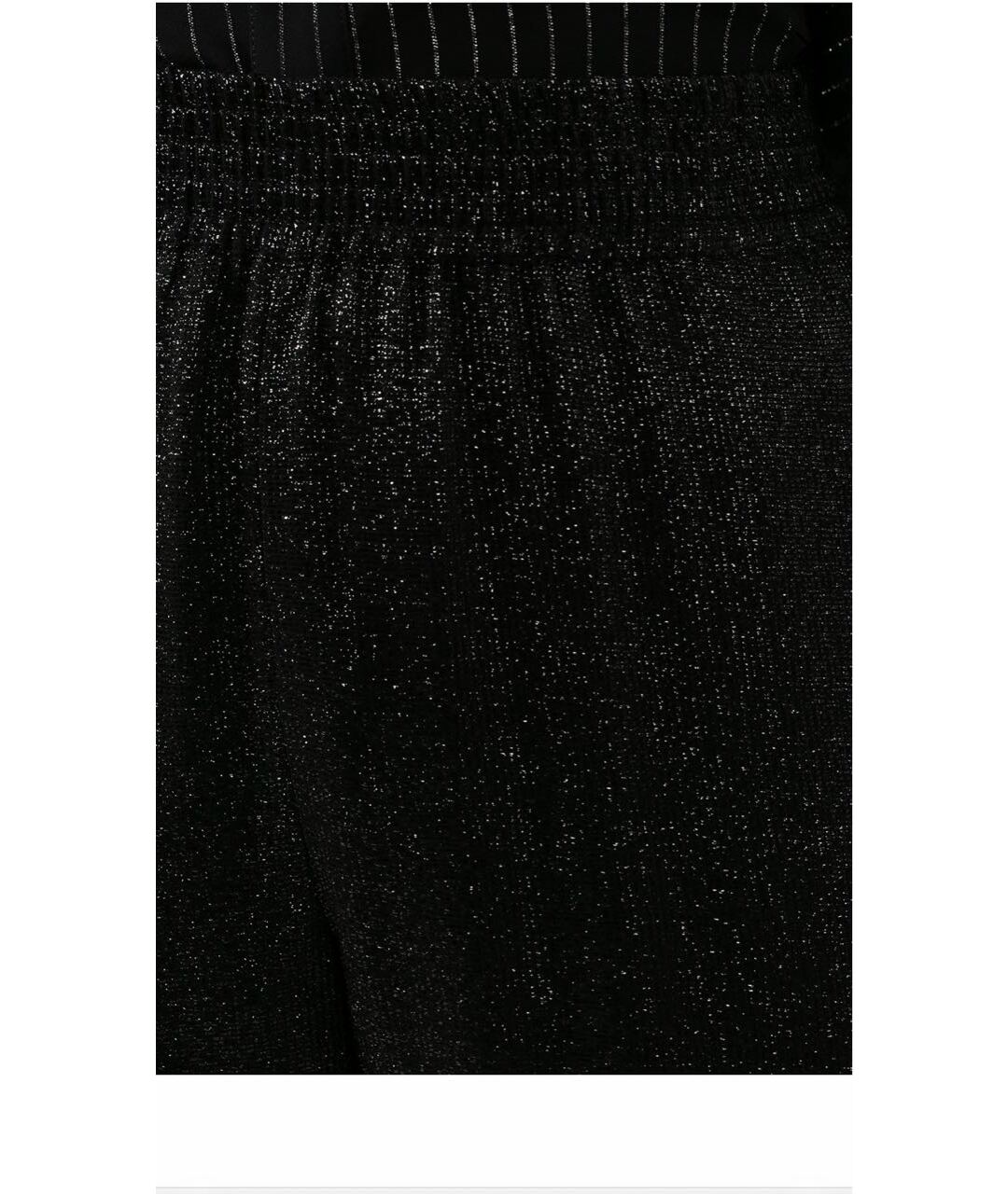 SAINT LAURENT Черные вискозные прямые брюки, фото 4