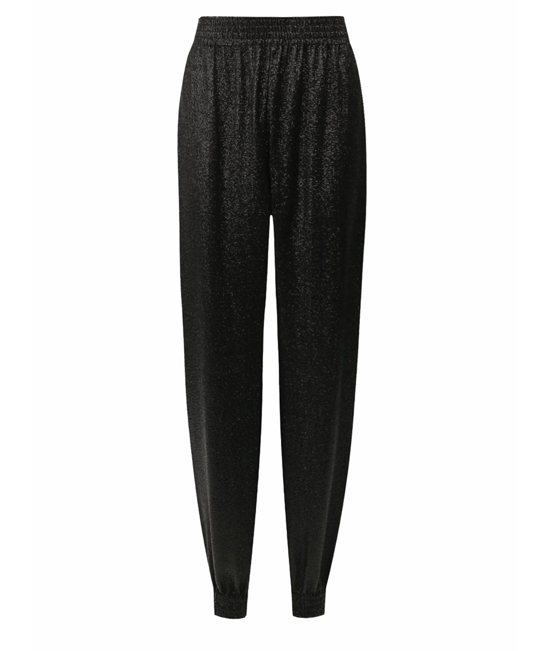 SAINT LAURENT Черные вискозные прямые брюки, фото 1