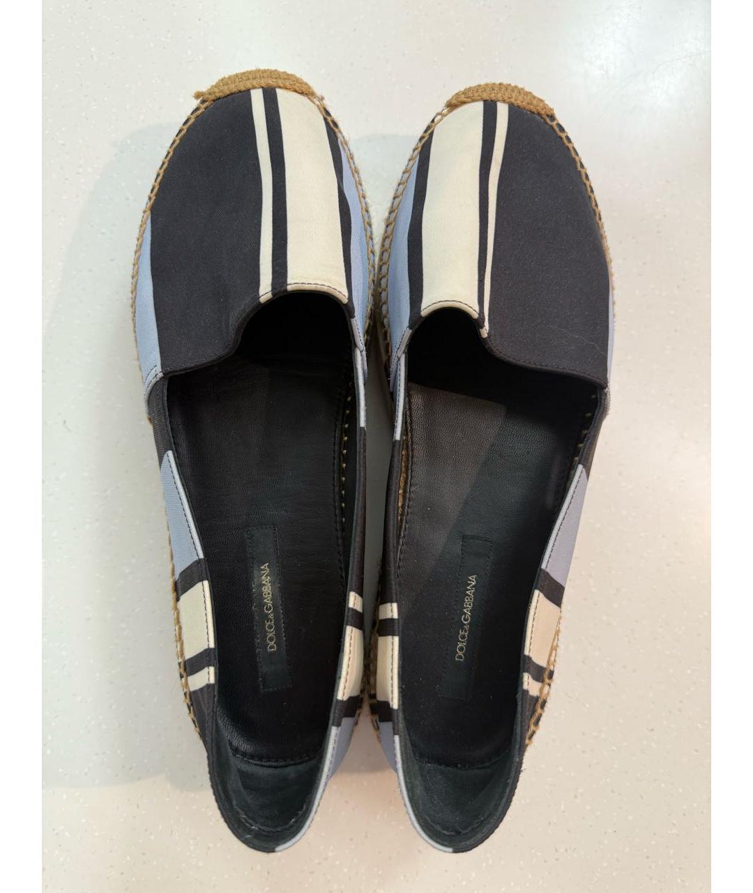 DOLCE&GABBANA Мульти текстильные эспадрильи, фото 3