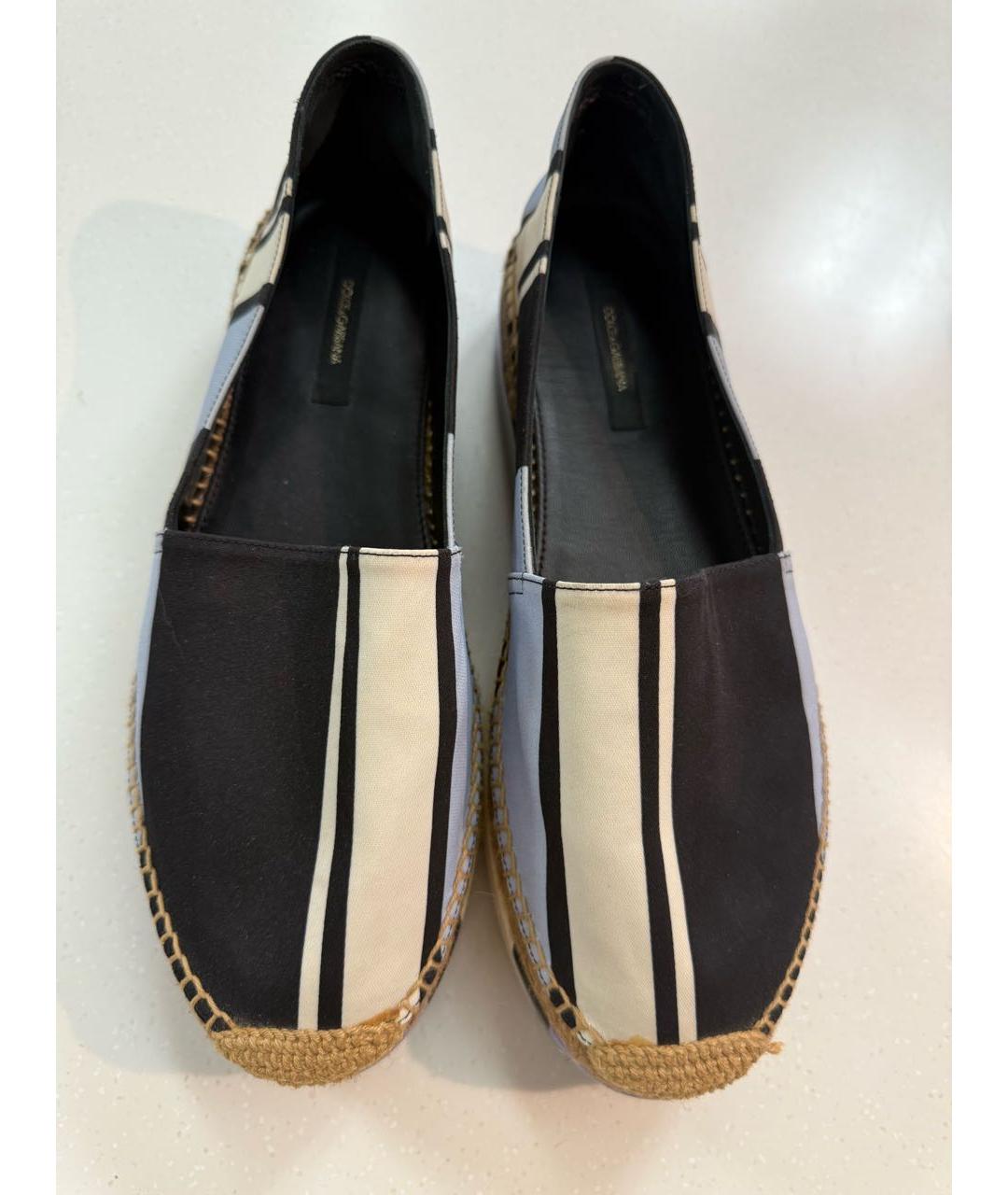 DOLCE&GABBANA Мульти текстильные эспадрильи, фото 2