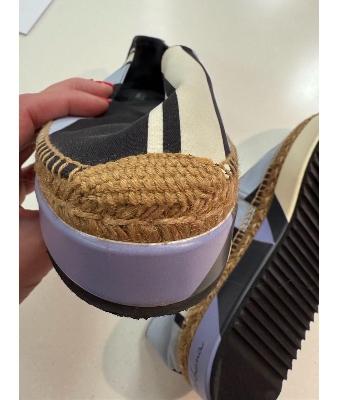 DOLCE&GABBANA Мульти текстильные эспадрильи, фото 6