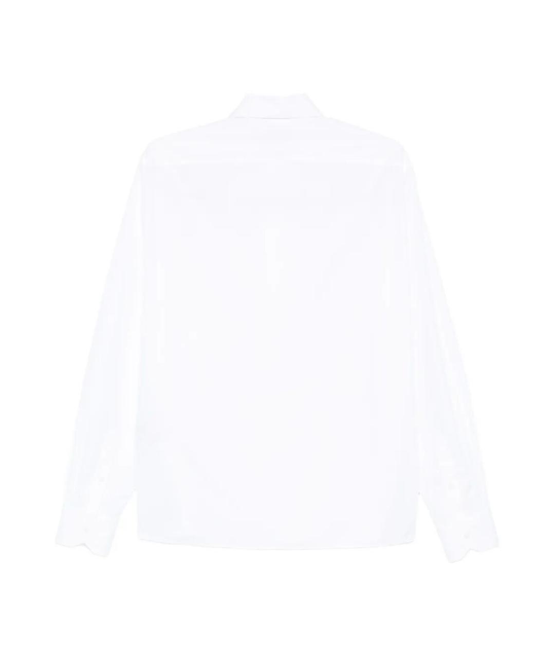 FENDI Белая хлопковая кэжуал рубашка, фото 2