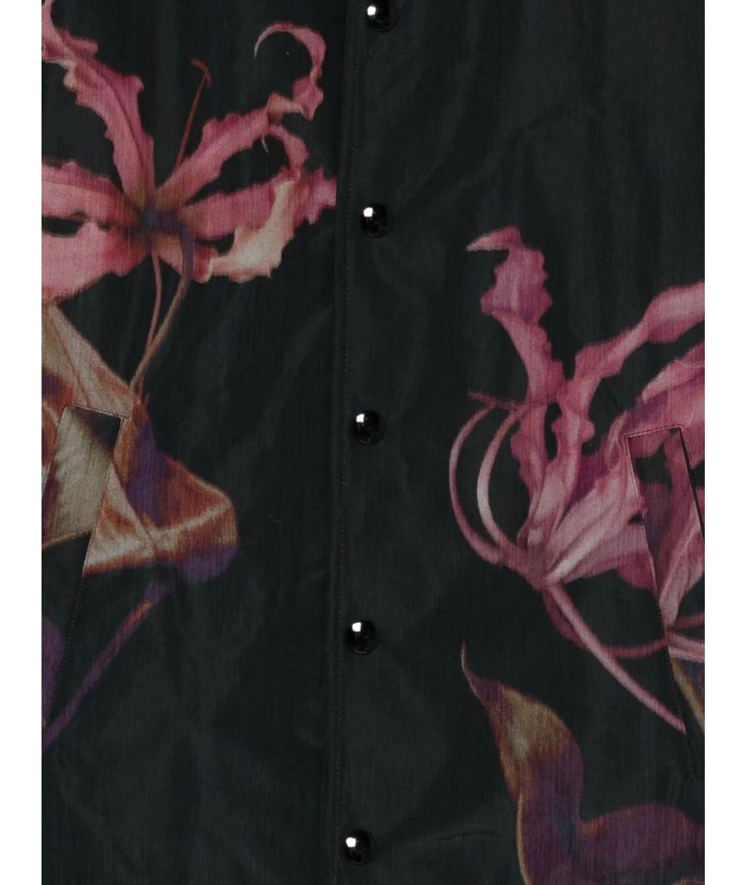 DRIES VAN NOTEN Черная полиамидовая куртка, фото 3